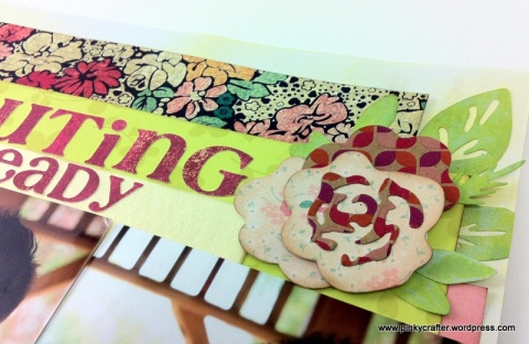 crate paper Pouting Already Scrapbook Layout